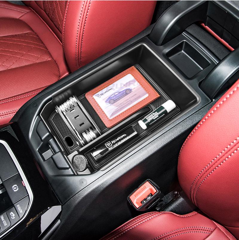 For BMW X3 G01 2018- 2025 2025 2025 and For BMW X4 G02 2019-2025 Console Armrest Storage Organizer Center Conosle Organizer Tray