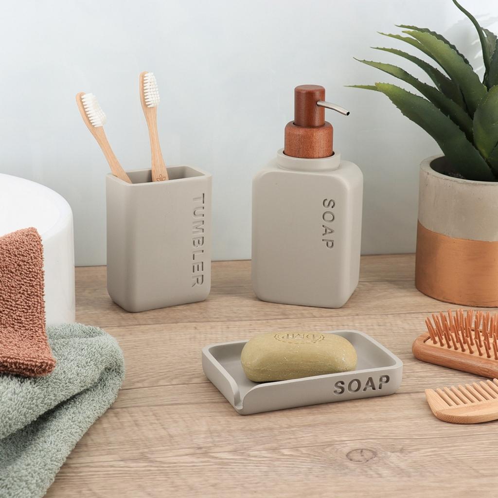 Salva Soap Dispenser Beige