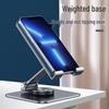 Rotating Desktop Tablet & Phone Stand: Multifunctional, Foldable, Portable Holder