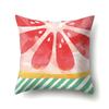 Cool Summer Fruit Polyester Pillowcase Car Decoration Home Print Small Fresh Cute Pillowcase
