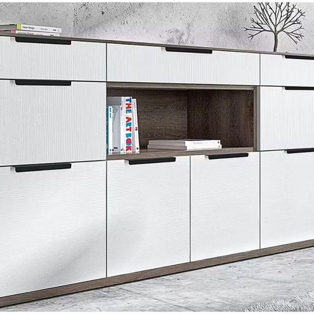 Long Strip Cabinet Pulls Aluminum Zinc Zinc Alloy Kitchen Handles Hardware Furniture Handles  Wardrobe Drawer