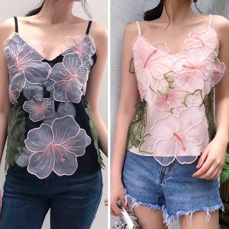 5Pcs/Set Five Piece Set Handmade DIY Colorful Beads Fresh Organza New Chinese Style Lotus Cloth Sticker Dress Decoration