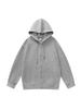 Fall Hooded Knit Cardigan Loose Zip Pocket Sweatshirt Unisex Casual Outerwear
