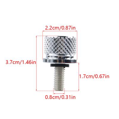 Motorcycle Fender Rear Seat Bolt Quick Screw 8mm For Indian Scout Bobber Sixty Twenty Chief Roadmaster Chieftain Dark Horse