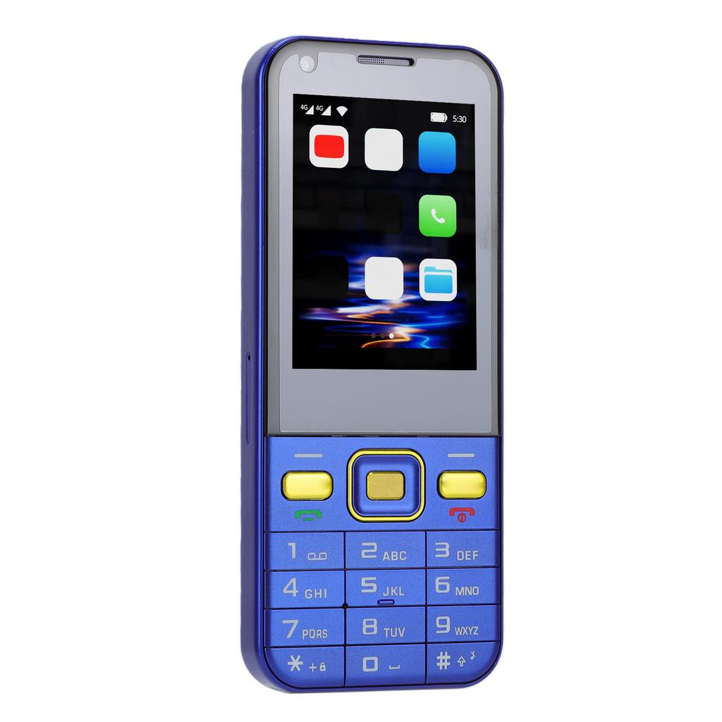 4G LTE Ontgrendelde Mobiele Telefoon voor Senioren 2,8 Inch Touchscreen 2GB 16GB Dual SIM Dual Standby Ondersteuning App Downloaden WiFi