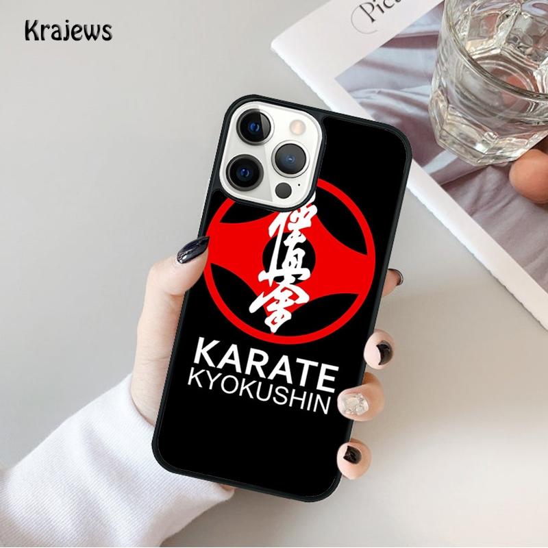 Oyama Kyokushin Karate Phone Case For iPhone 17 Air 16 15 14 Max Plus 11 12 13 Pro Max Phone Cover coque