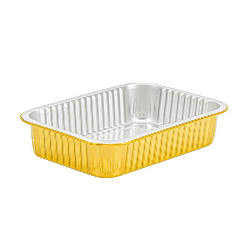 Sai Zhuo 650ml Disposable Aluminum Foil Food Containers, 500-Pack