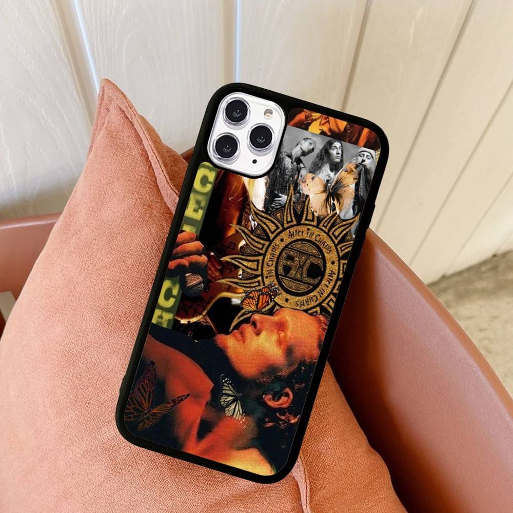 

Music A-Alice In C-Chains For IPhone 17 16 Pro Max Air 15 14 13 12 Mini Plus 11 Hard PC+TPU Phone Back Cover iPhone 13pro max