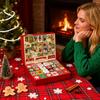 2026 Christmas Countdown Calendar Family Puzzles Game 24 Days Jigsaw Puzzles Countdown Calendar for Kid for Men Women Boys Girls