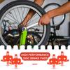 4 Stück Fahrrad Bremsabstandshalter Scheibe Mountainbike Hydraulische Bremsbeläge Tragbare Outdoor-Teile Reparaturzubehör