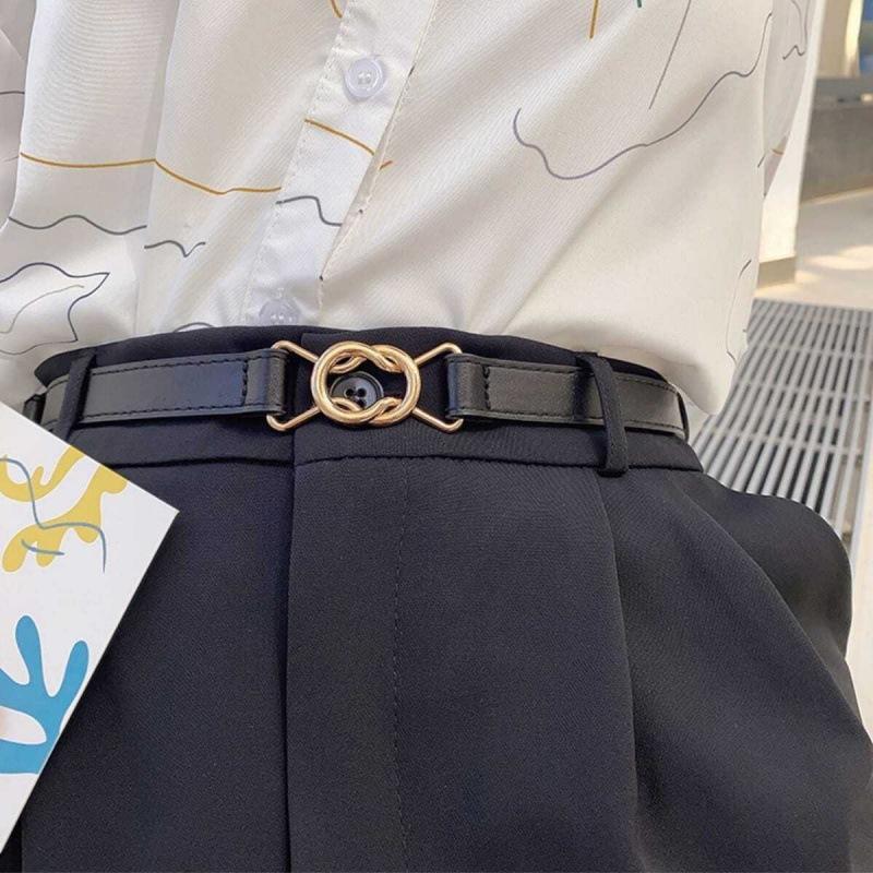 Contemporary Womens Summer Dress Accessories Pu Waist Belt In Various Elegant Shades