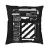 Custom Illusion Techwear Pillow Case Decorative Japanese Tokyo Future Tech Street Wear Style Nordic Cushion Square Pillowcase