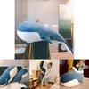 Giant Whale Plush Toy Pillow Soft And Squishy Ocean Animal Stuffed Doll For Kids Handcrafted With Care
