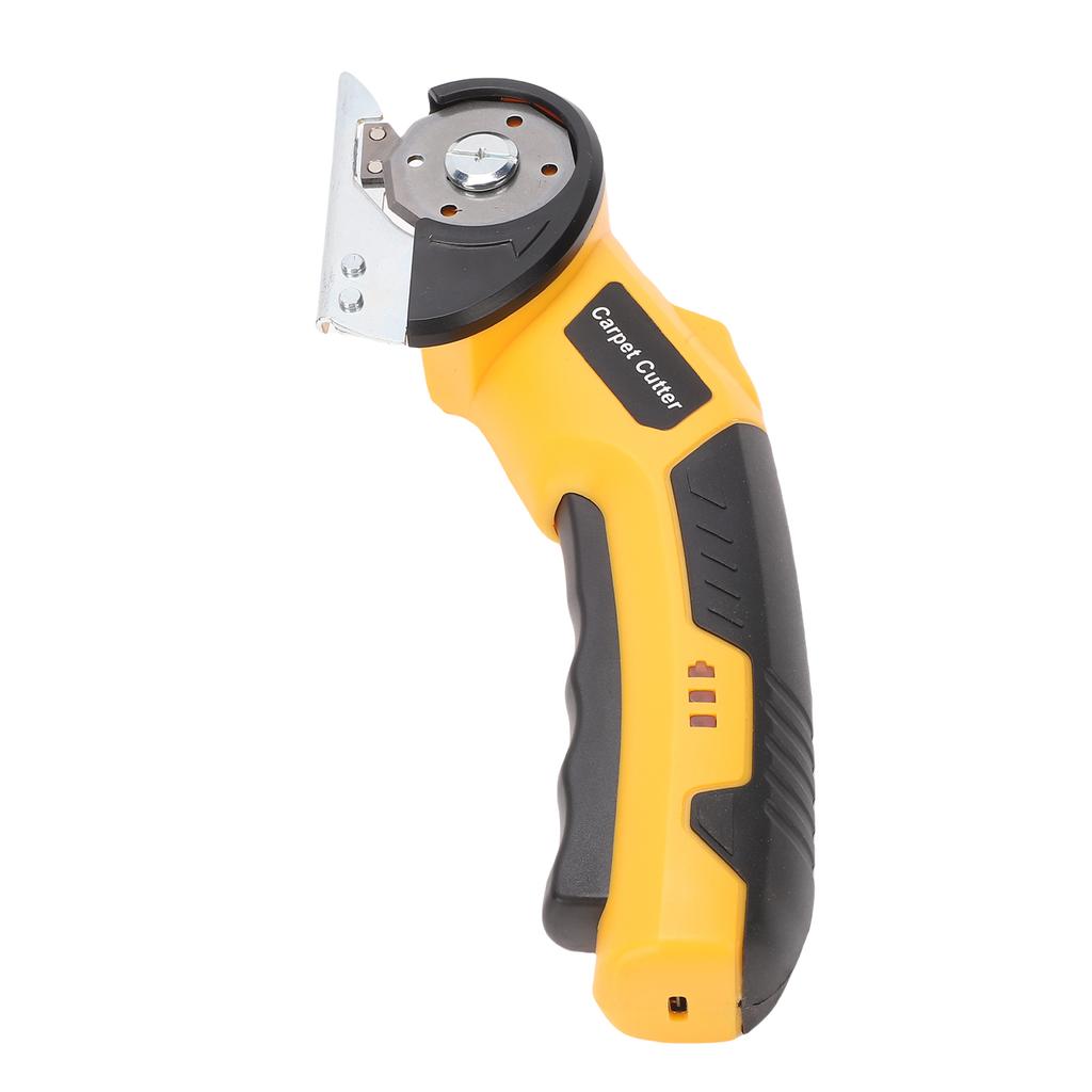 Cordless Electric Scissors, Rechargeable Cardboard Cutter with LED Light and   Lock, Powerful Cutting Tool for Leather, Carpet, Plastic, Sewing a