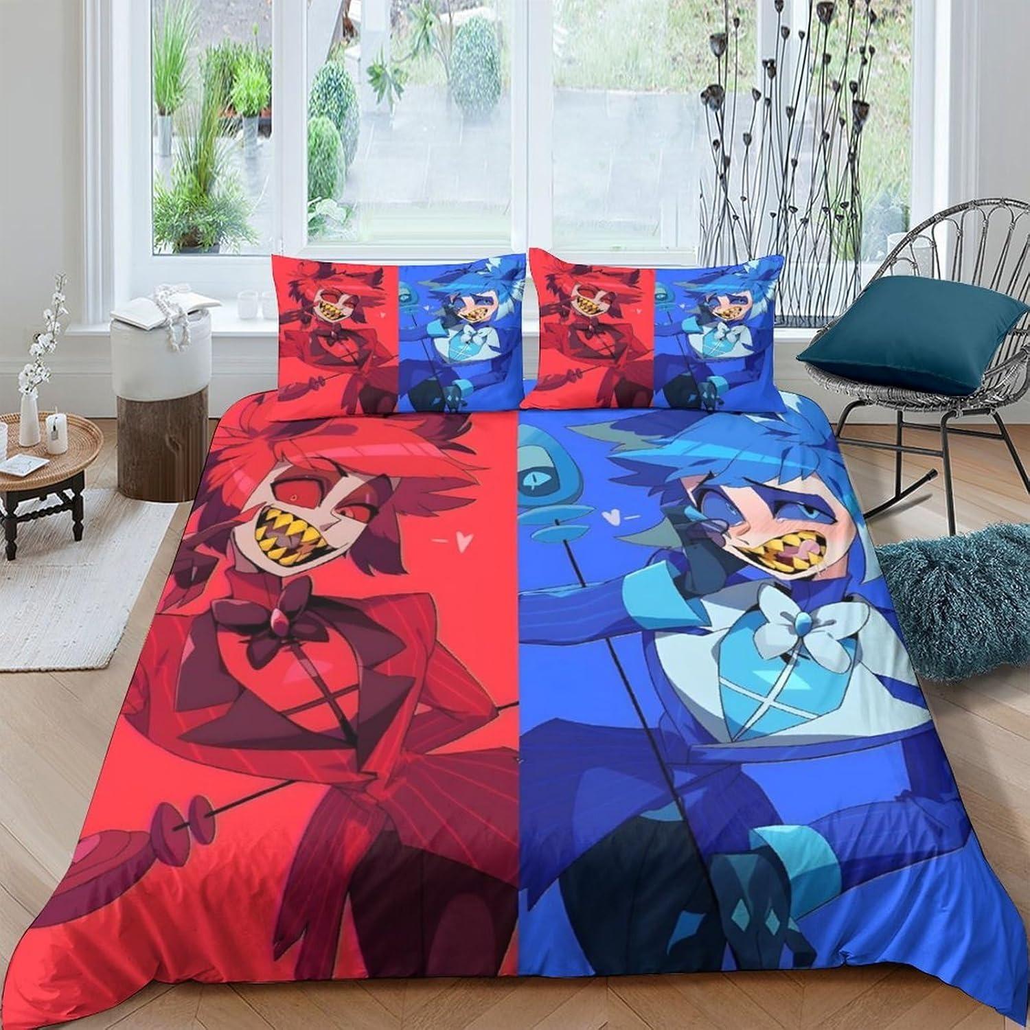 Hazbin Hotel Game Bedding Sets Exquisite