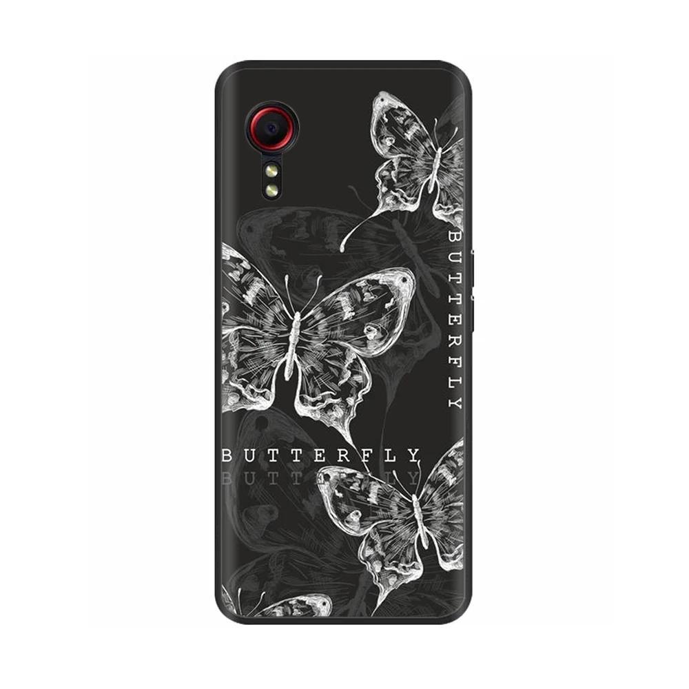Per Samsung Galaxy Xcover 7 Custodia Morbida Liscia Silicone Liquido Cartoon Guscio Telefono Per Samsung XCover7 Cover Posteriori Protettive in TPU