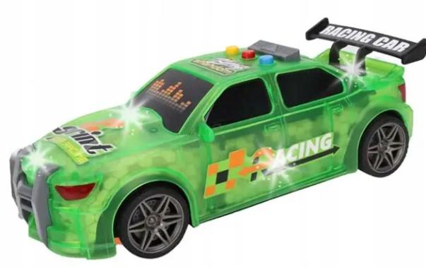 Sports Car Race Car Vehicle Green Light Inertia 1:16