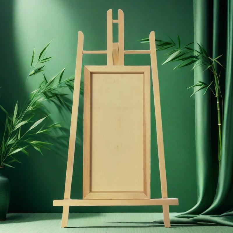 Handmade Solid Wood Clay Picture Frame for Creative Kindergarten DIY Projects