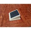 68CFM Plastic Solar Wall Fan 2.5W Ventilator Extractor Airduct Diameter 120mm for Shed Greenhouse