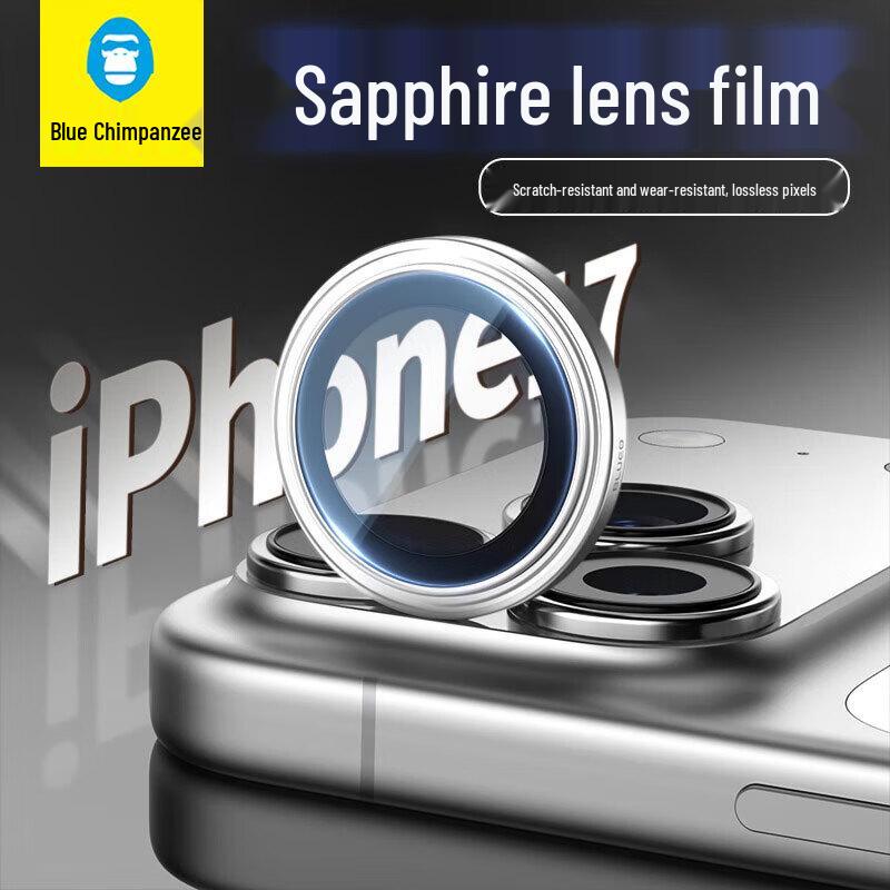 Blue Ape Mr. Sapphire iPhone Camera Lens Protector iPhone 17 Pro/17 Pro Max