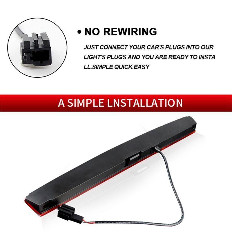 High Mounted Brake Light Brake Light 1K6945097F 1K6945097E For Golf 5 V GTI R32