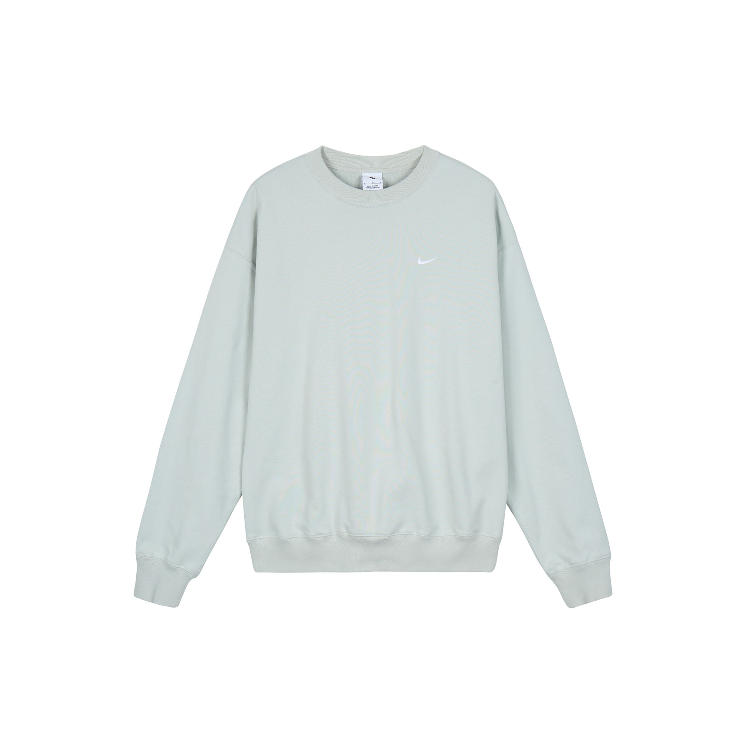 

Мужская толстовка свободного покроя с круглым вырезом Nike Solo Swoosh Plain Logo, серая DX0812-034 M