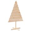 Arbre décoratif - vidaXL - 150 cm - Bois massif - Asymétrique - Marron