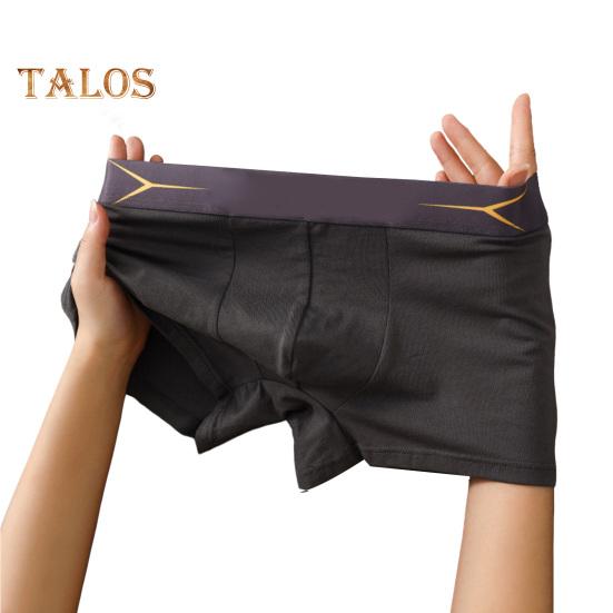 

Боксеры нижнее белье мужские 3D Cut U выпуклый мешочек однотонные эластичные шорты трусы повседневная домашняя спортивная одежда L темно-серого