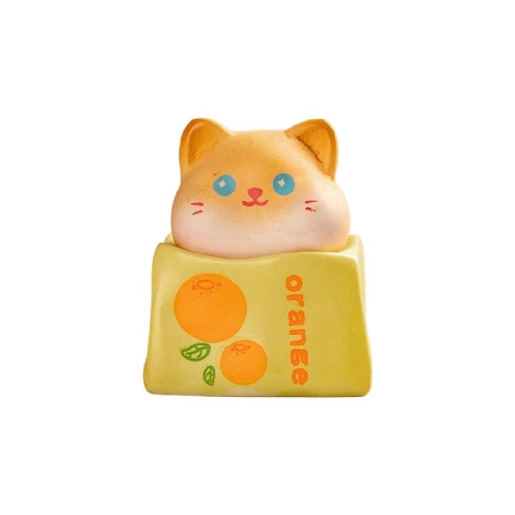 Charming Cartoon Cats Auto Decors Resin Sturdy Base Decorative Resin Cats Sculpture for Vehicle Dashboard Or Work space