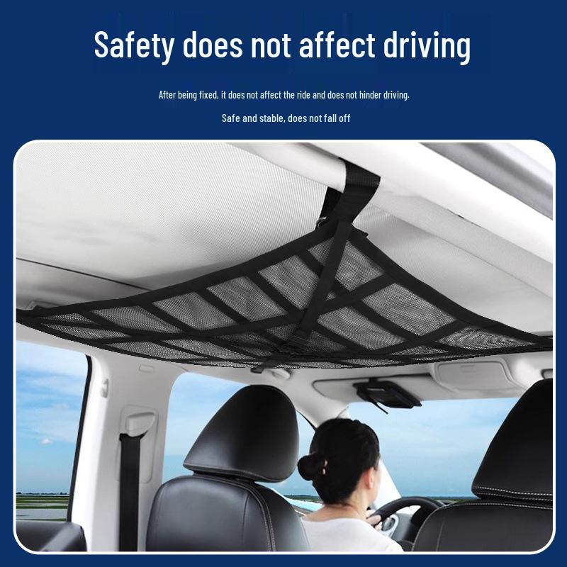 Extra Large Car Roof Storage Net Organizer