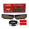 2PCS Devil Eyes Light Car Window Flexible LED Display Screen Matrix Pixel Panel Demon Dynamic Eye Light For Car Truck Windshield