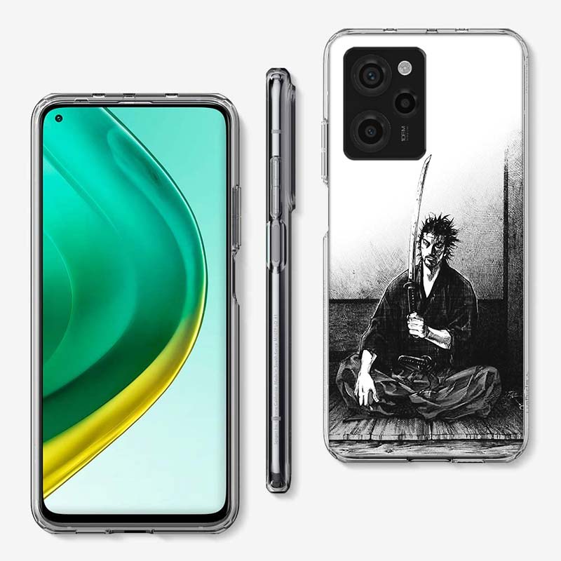 Manga Vagabond Phone Case For Xiaomi Poco F7 Ultra X7 X5 X6 F6 Pro M5S M6 X3 X4 Mi 15 14 12T 11T 10T F5 F3 M4 Pro 11 Lite Cover