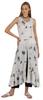 Phagun Indo Western Printed Flared Kurti For Womens Sleeveless Indian Traditional