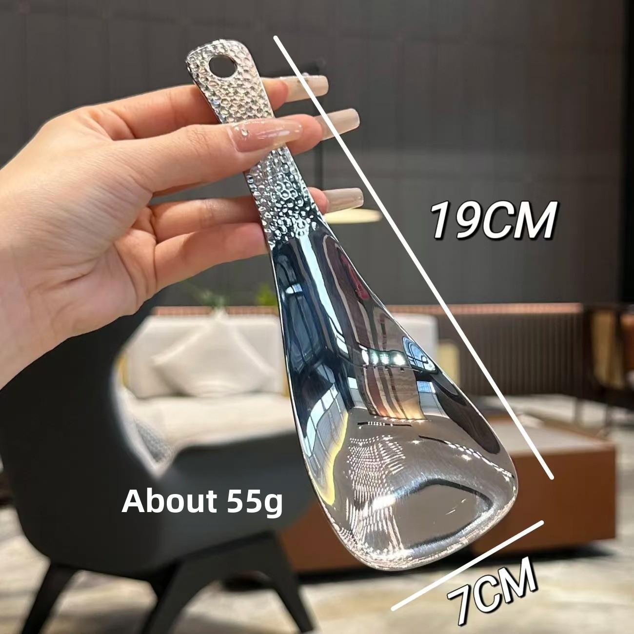 

Нержавеющая сталь кованая ложка для риса современная минималистичная кухонная сервировочная ложка для дома ресторана Pole