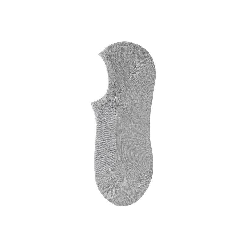 Men's Summer Thin Cotton Mesh 10a Anti Slip Non Drop Heel Shallow Mouth Invisible Socks