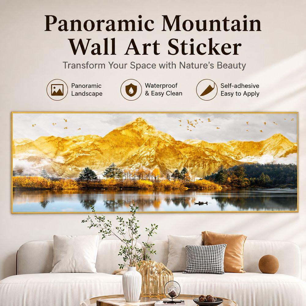 Mountain Landscape Bedside Decorative Paintings for Bedroom Living Room Bedside Background Wall
