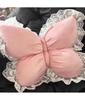 Cute Princess Butterfly Office Pillow Living Room Bow Bedroom Car Sofa Cushion Home New Pillow Room Home Garden Decor