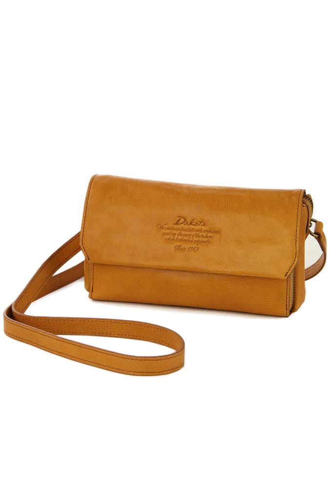 Wallet Shoulder Bag 4way 1032460 Amuse Series Mustard [Dakota] DA-1032460-53