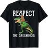 Ground Hog Day Shirt Decorations Costume Woodchuck T-Shirt