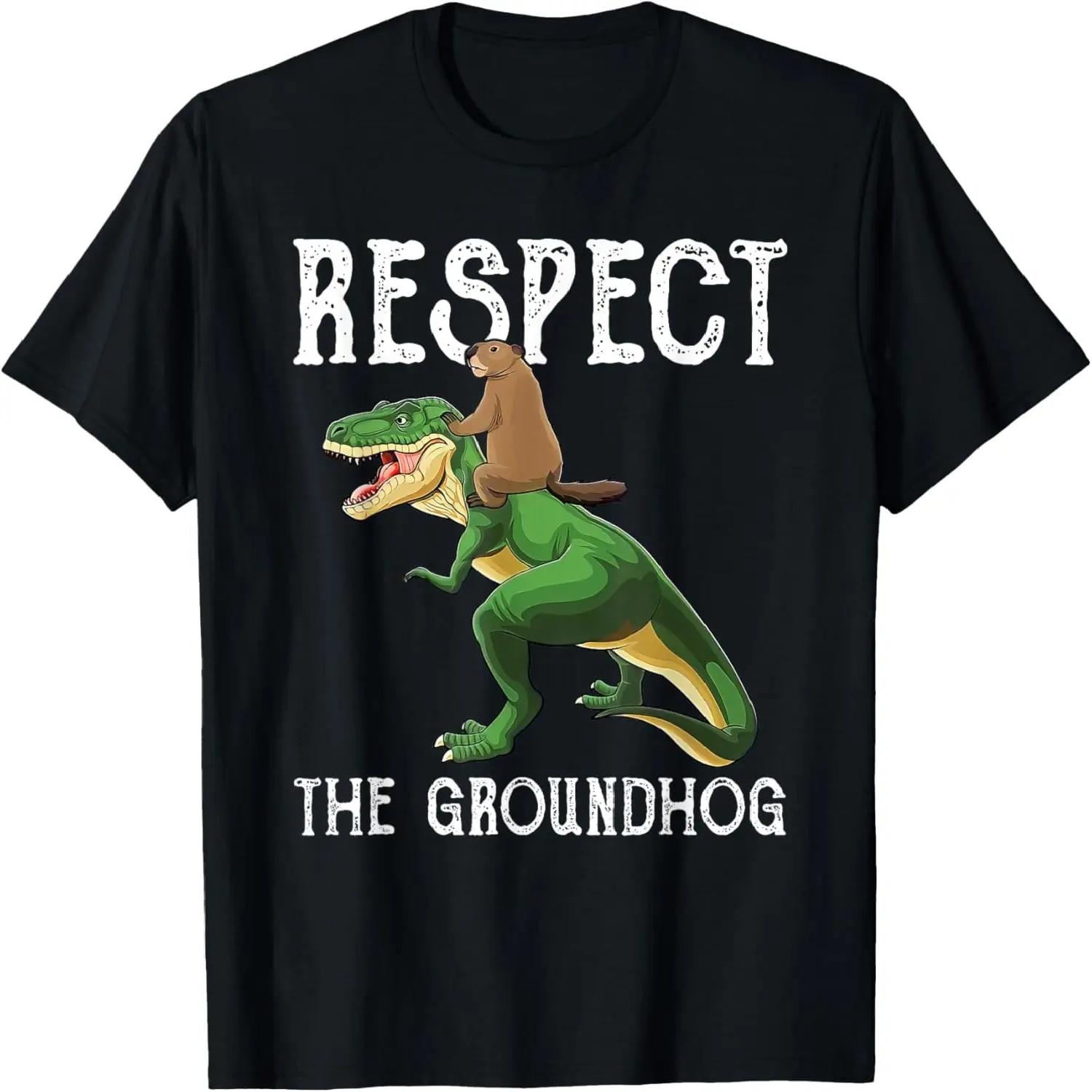 Ground Hog Day Shirt Decorations Costume Woodchuck T-Shirt S