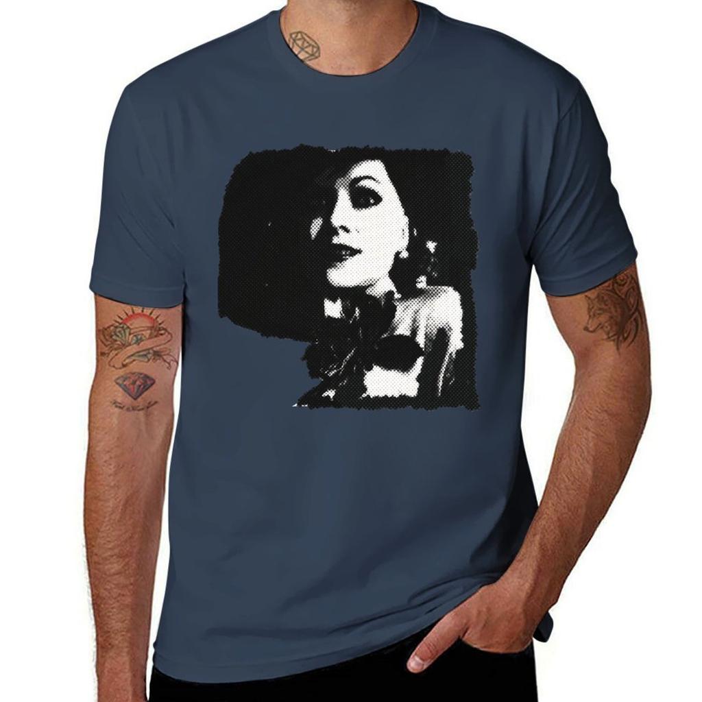Funny Gifts For Lady Dimitrescu Retro Vintage TShirt Big Size Daily Wear TShirt