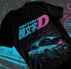 Initial D Itsuki Fujiwara T-shirt Anime Manga Movie Unisex Shirt Soft Tee