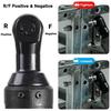 18V Electric Wrench 3/8 Cordless Ratchet with Battery LED Light Kit Right Angle Rechargeable Scaffolding 60N.m Torque