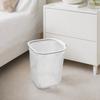Thicken Transparent Trash Can Luxury Stripe Garbage Container Durable Dustbin  Home Living Room