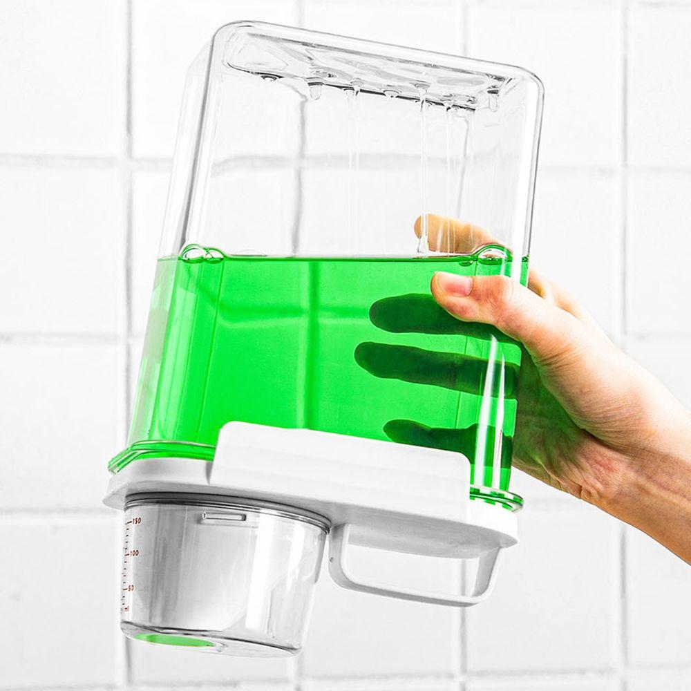Detergent Powder Measuring Cup Storage Bucket Detergent Box Cereal Jar Washing Powder Container