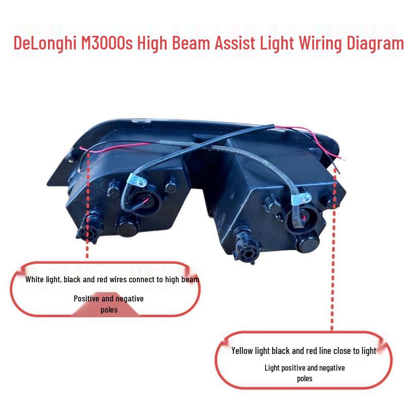 Adjustable High-Brightness LED Fog Lights for Shaanxi Delong M3000S
