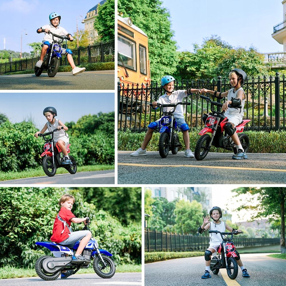 Elektrické Vozidla pro Děti Motocykly pro 70kg do 19-22km 36V5.2Ah 350W