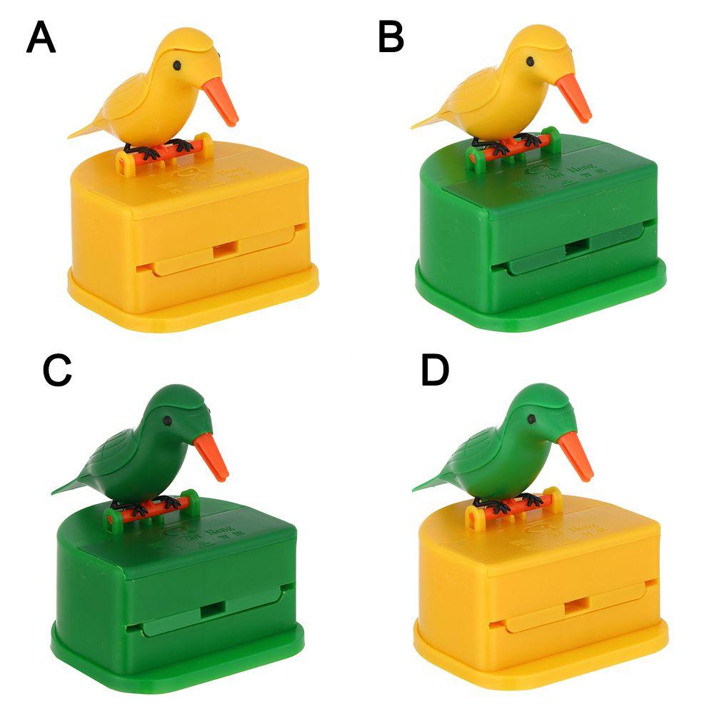 Kitchen Accessories Plastic Hummingbird Toothpick Container Toothpick Dispenser Toothpick Holder Box Bird