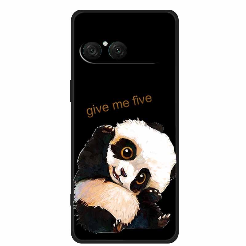 For Sony Xperia 10 VII Phone Case Cartoon Cat Soft Back Cover Black Silicone Case For Sony Xperia 10 VII 2025 Case Coque Funda