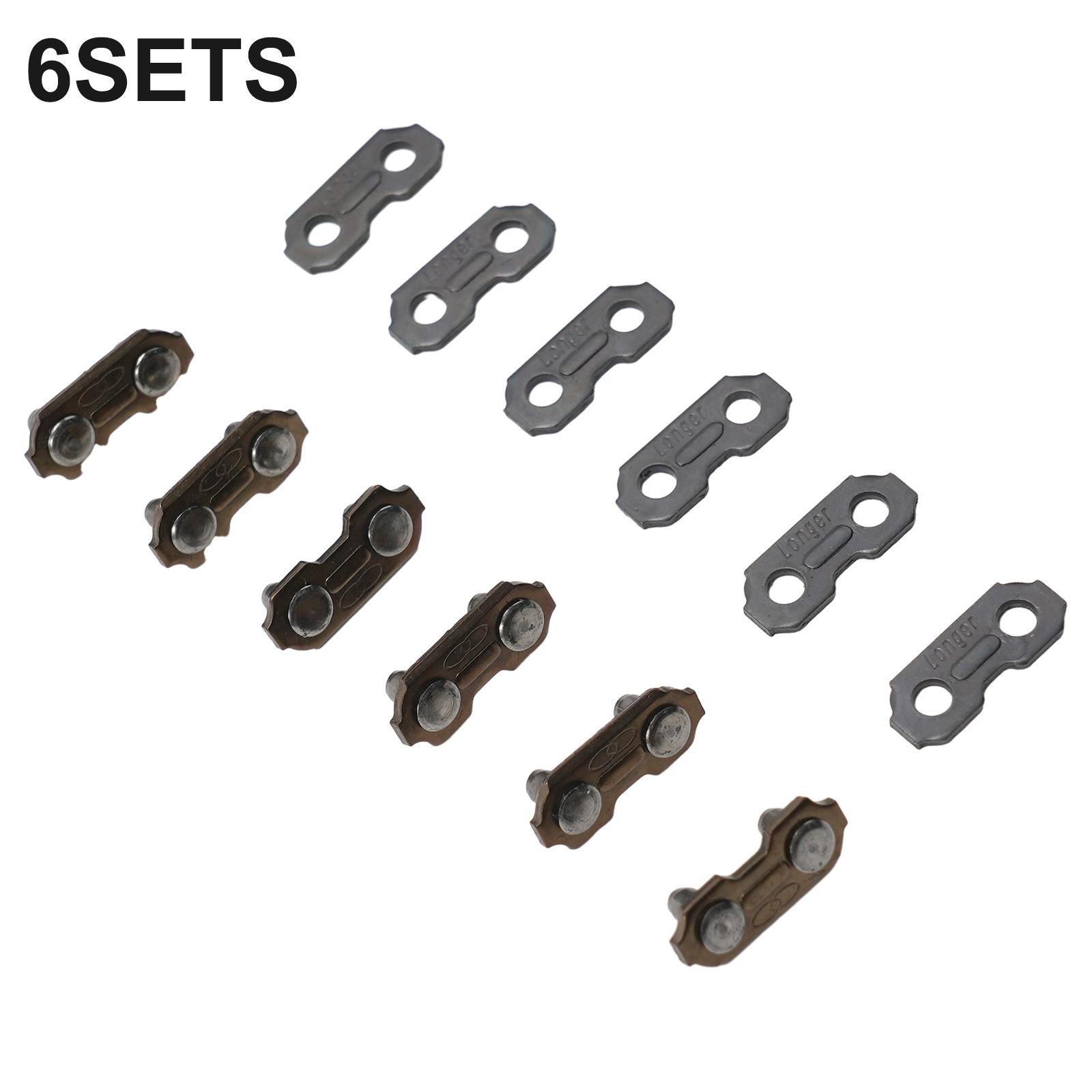 

Chainsaw Chain Joiner Links 6pcs 3/8 0 063 for Chainsaw Accessories Metal Links for Chain Repairs and Replacement China Mainland